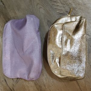 2 Lancome cosmetic bags,  never used.